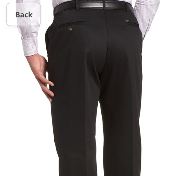 Big and Tall Haggar Work to Weekend Classic Fit Pants - Picture 3 of 7